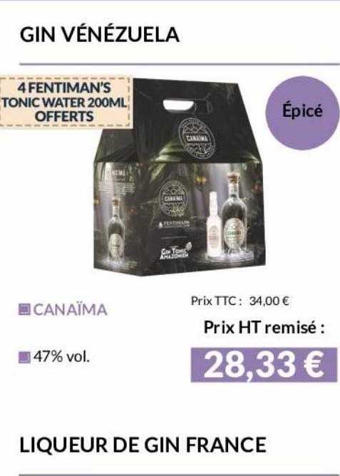 gin vénézuela canaïma