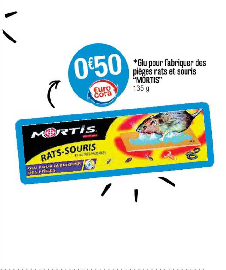 glu pour fabriquer des pièges rats et souris "mortis"