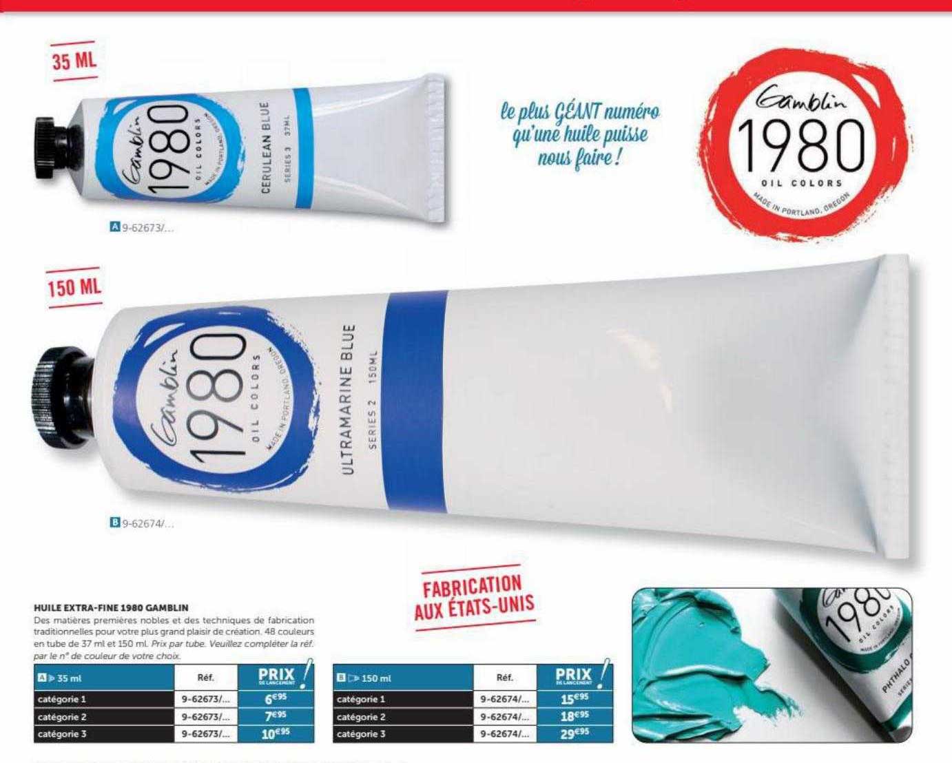 huile extra-fine 1980 gamblin