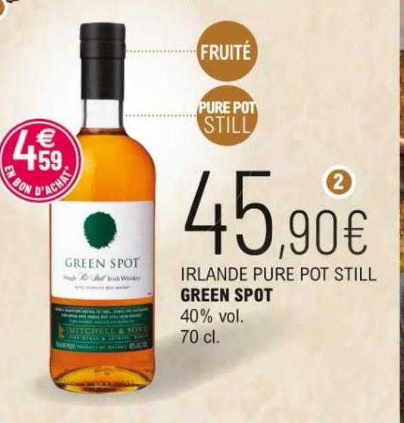irlande pure pot still green spot