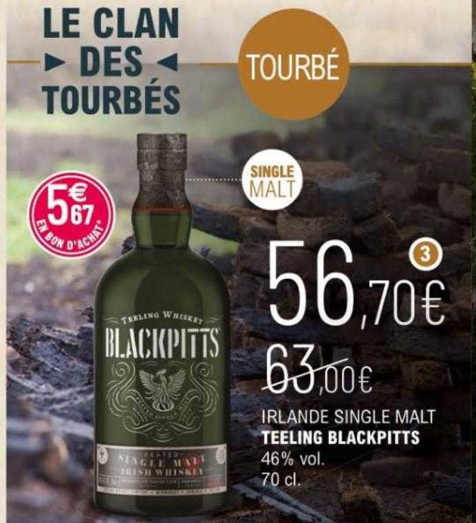 irlande single malt teeling blackpitts