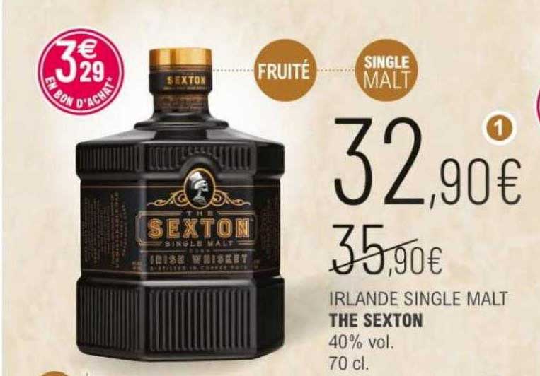 irlande single malt the sexton
