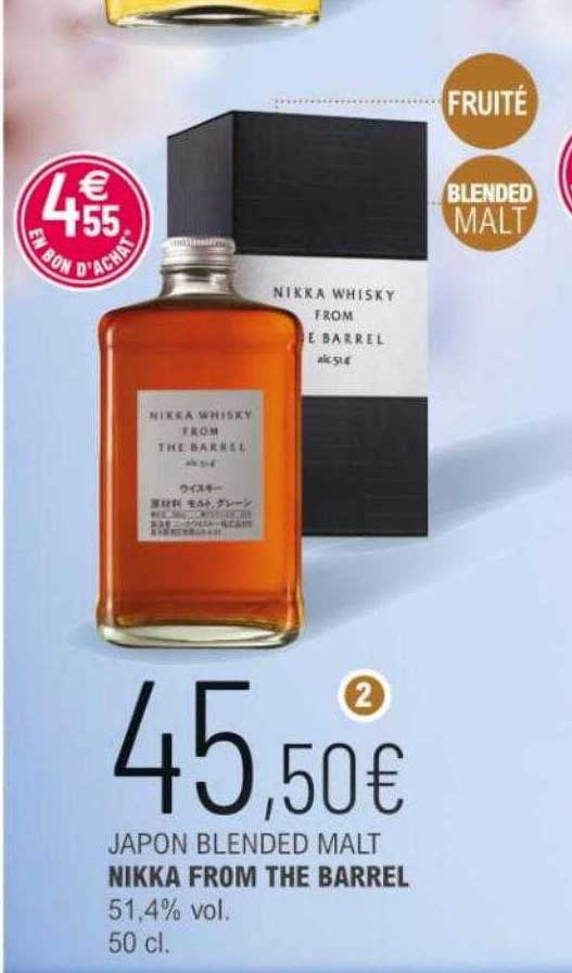 japon blended malt nikka from the barrel