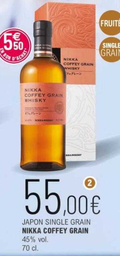 japon single grain nikka coffey grain