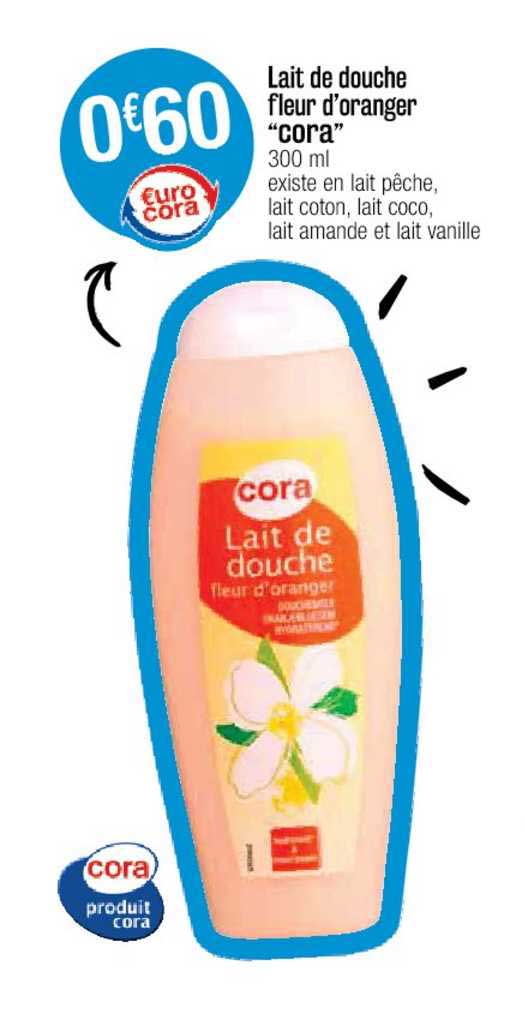 Lait De Douche Fleur D'oranger "cora"