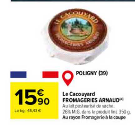 le cacouyard fromageries arnaud