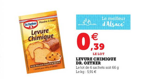 levure chimique dr. oetker
