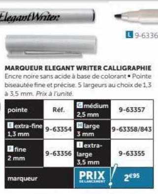 marqueur élégant writer calligraphie