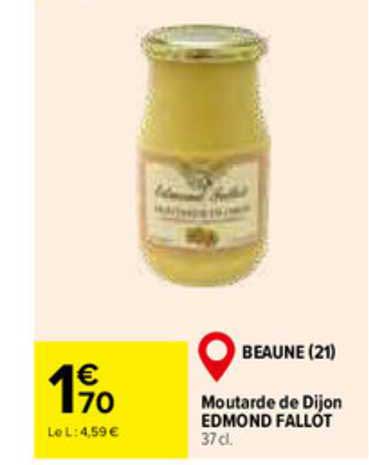 moutarde de dijon edmond fallot