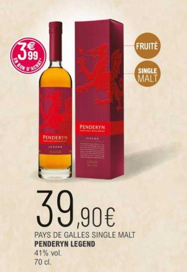 pays de galles single malt penderyn legend