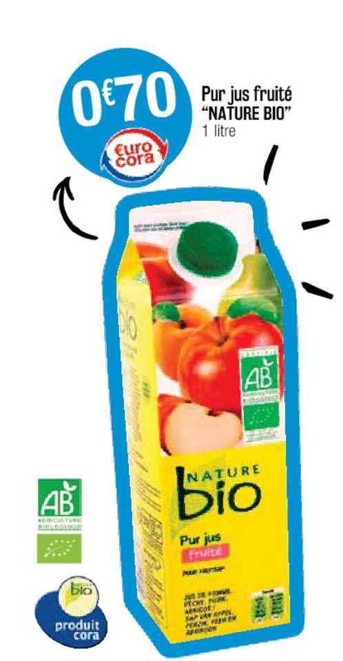 Pur Jus Fruité "nature Bio"