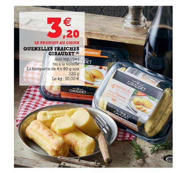 Quenelles Fraîches Giraudet