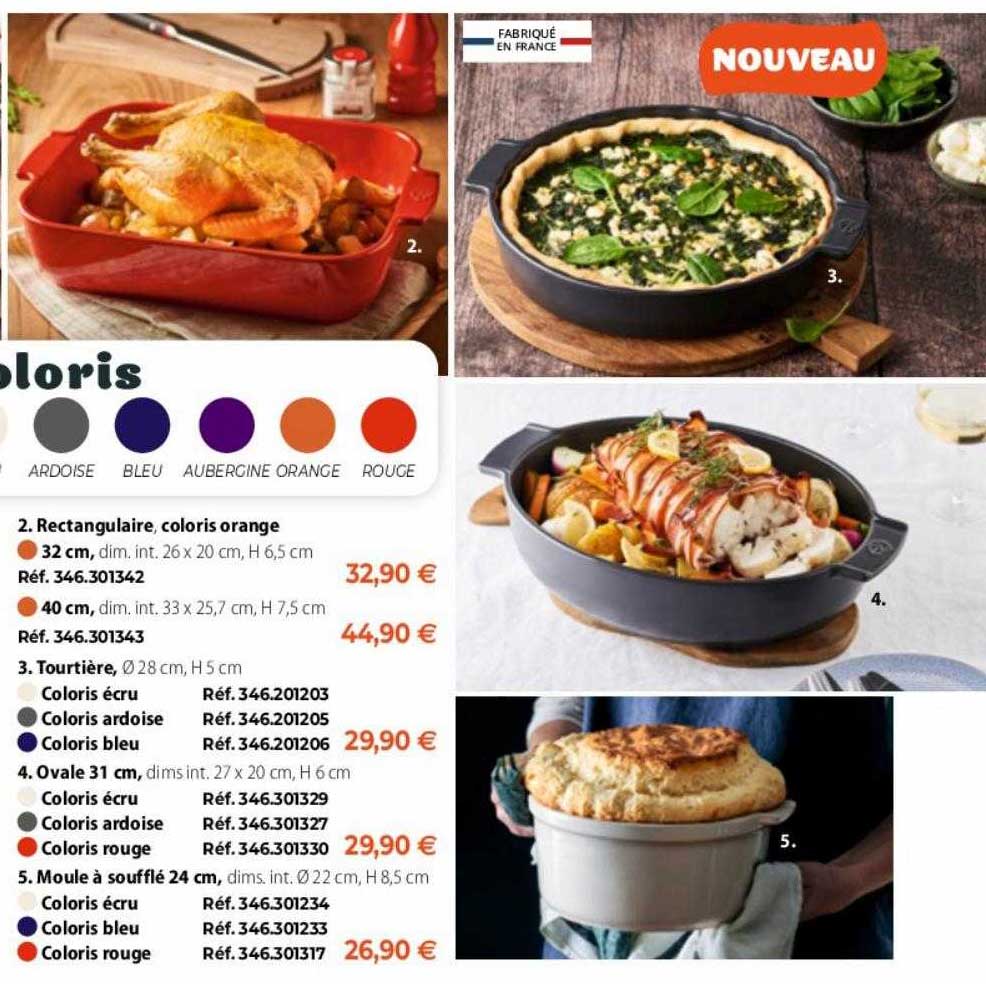 Rectangulaire, Tourtière, Ovale, Moule à Soufflé 24 Cm