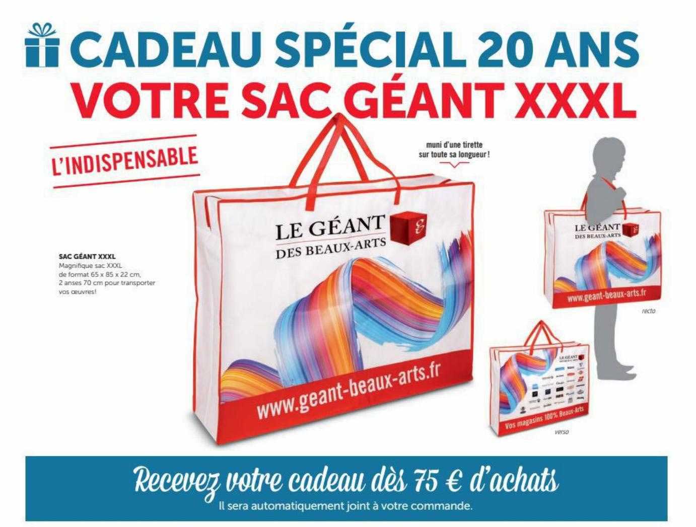 sac géant xxxl
