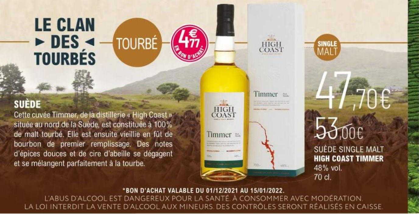suède single malt high coast timmer
