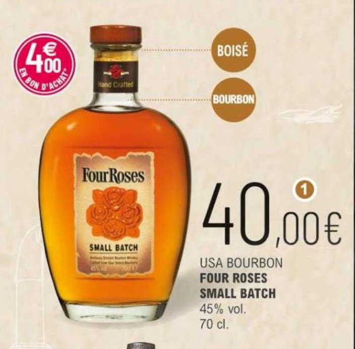 usa bourbon four roses small batch