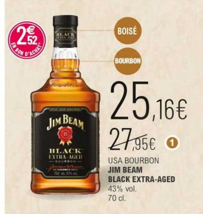 usa bourbon jim beam black extra-aged
