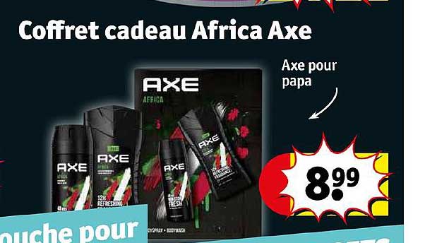 coffret cadeau africa axe