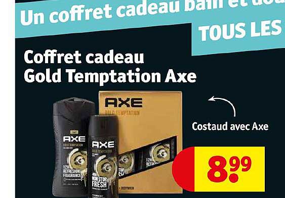 coffret cadeau gold temptation axe