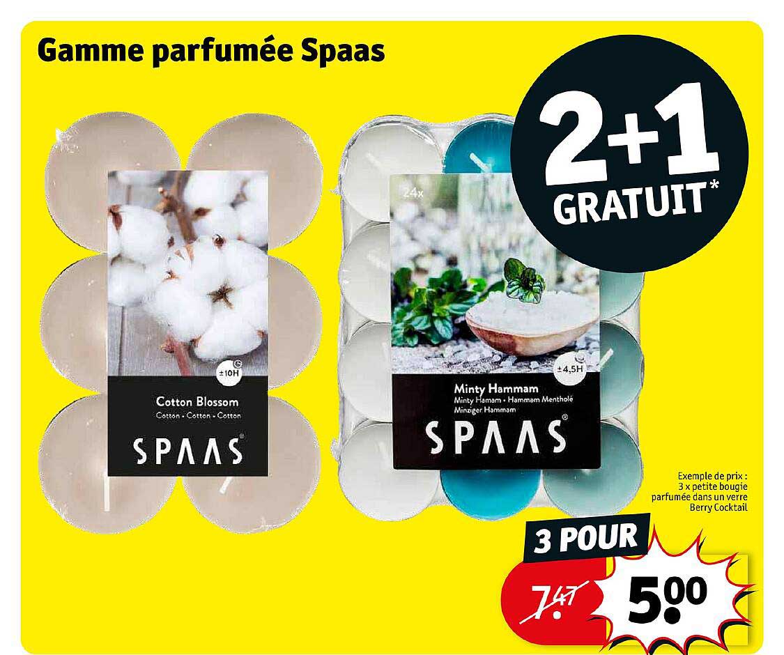 gamme parfumée spaas