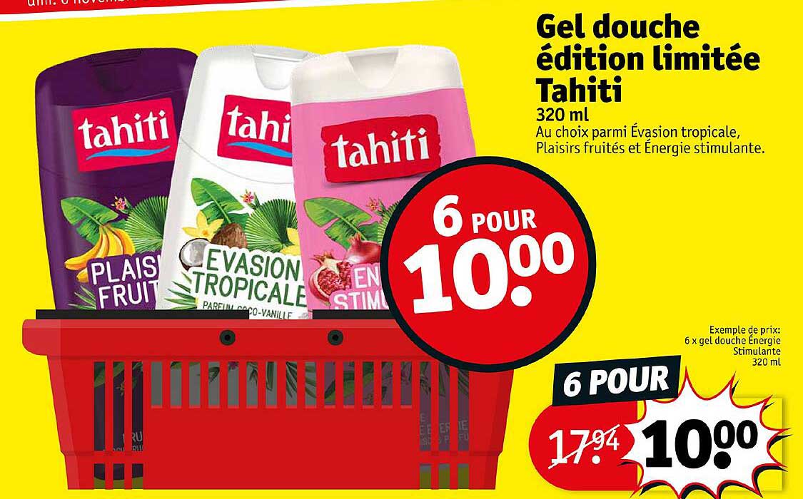 Gel Douche édition Limitée Tahiti