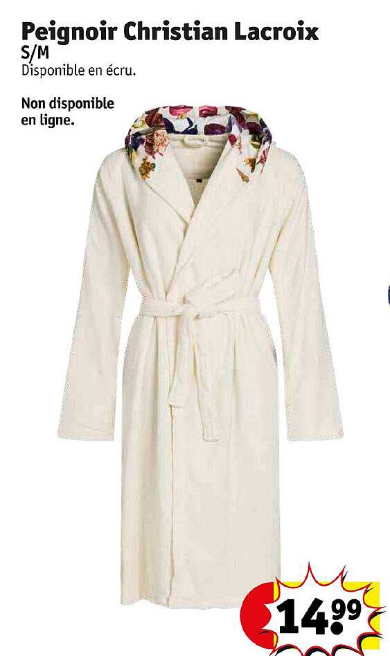 peignoir christian lacroix