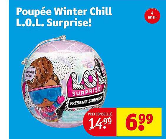 poupée winter chill l.o.l. surprise!