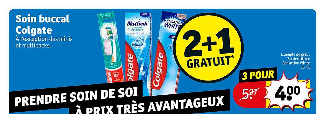 soin buccal colgate