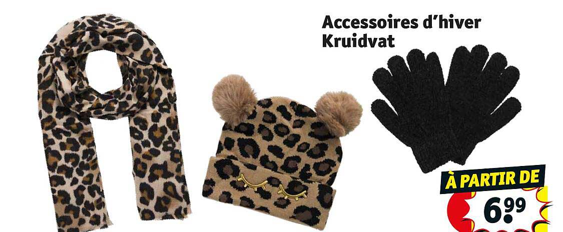 accessoires d'hiver kruidvat
