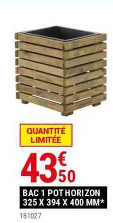 Bac 1 Pot Horizon 325 X 394 X 400 Mm