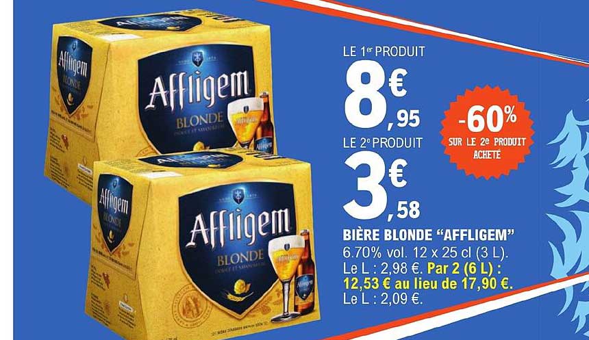 Bière Blonde "affligem"