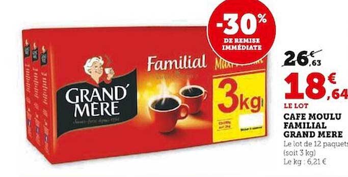 café moulu familial grand mère