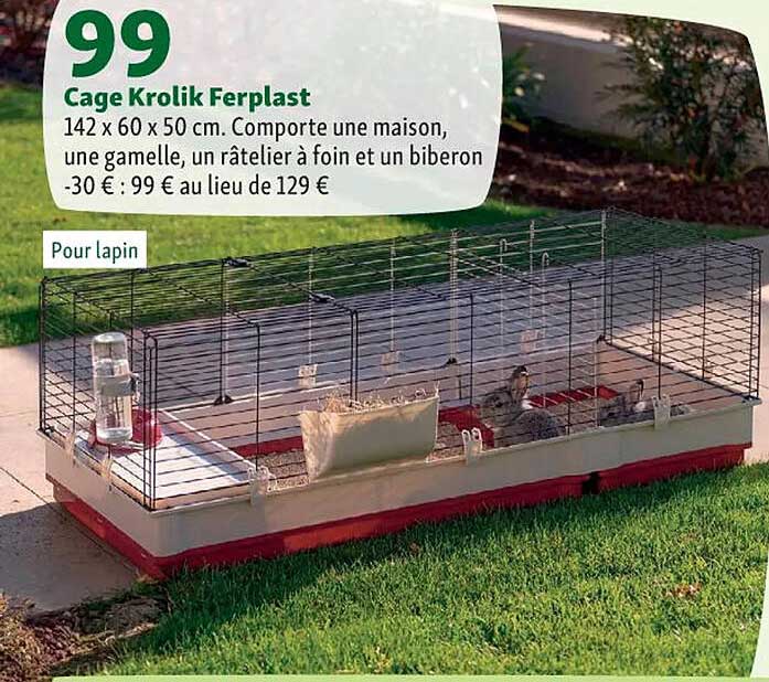 cage krolik ferplast