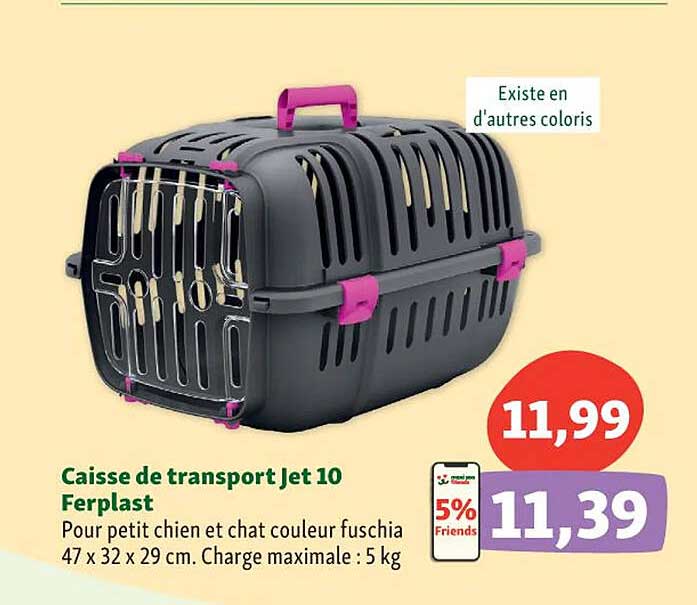caisse de transport jet 10 ferplast
