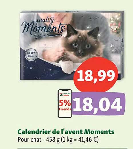 calendrier de l'avent moments