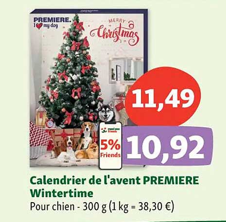 calendrier de l'avent première wintertime