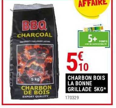 charbon bois la bonne grillade 5 kg