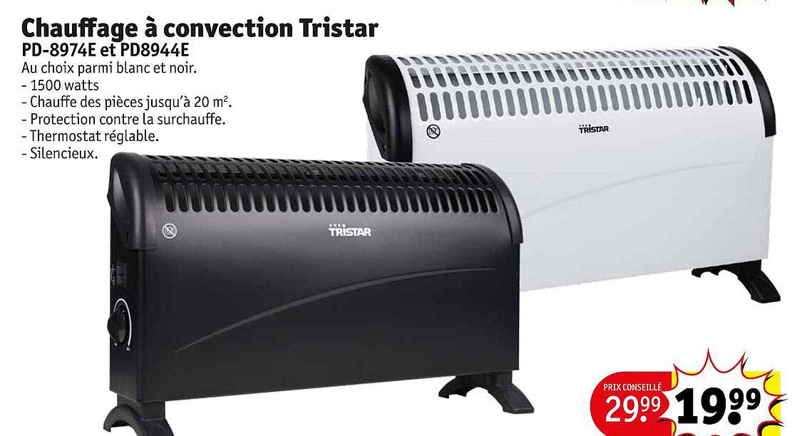 Chauffage à Convection Tristar