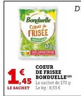 Cœur De Frisée Bonduelle