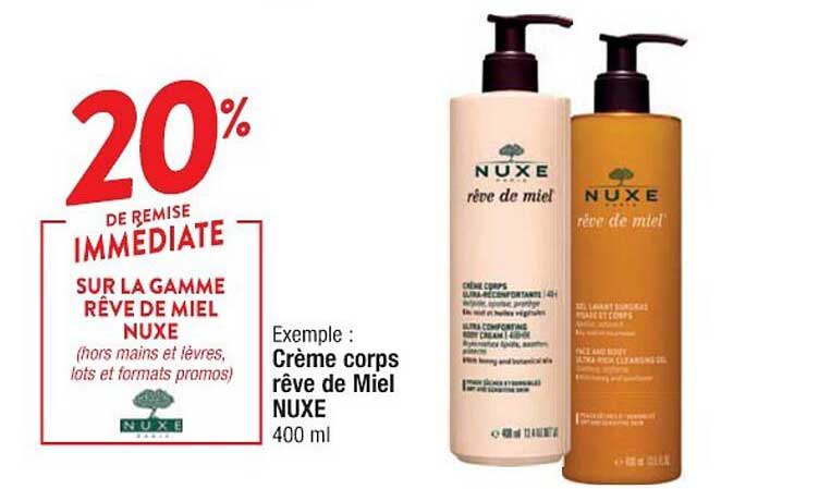 Crème Corps Rêve De Miel Nuxe