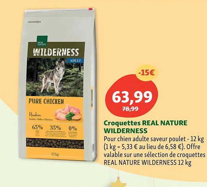 Croquettes Real Nature Wilderness