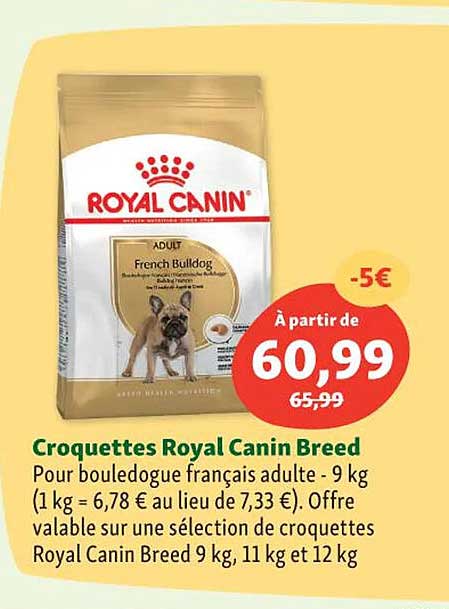 croquettes royal canin breed