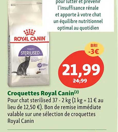 croquettes royal canin