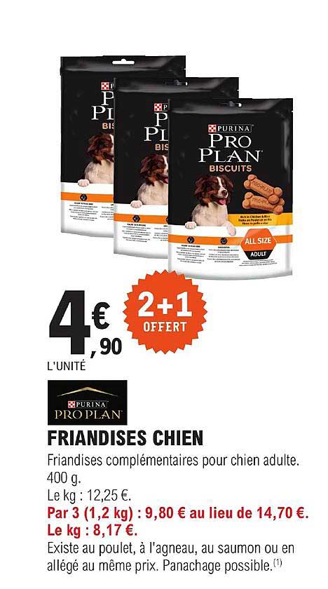 Friandises Chien Purina Pro Plan