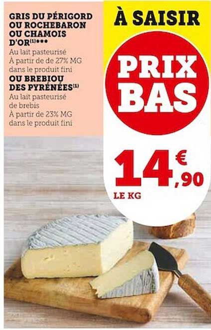 gris du périgord ou rochebaron ou chamois d'or ou brebiou des pyrénées