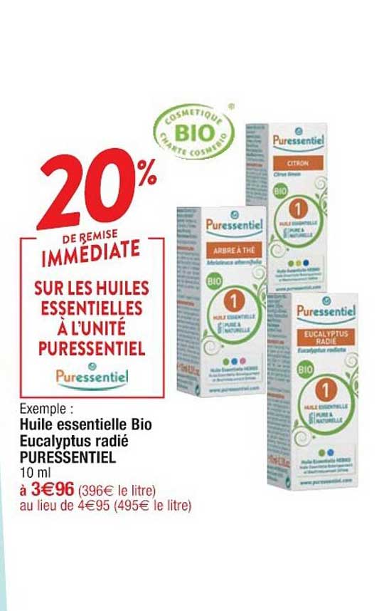 huile essentielle bio eucalyptus radié puressentiel