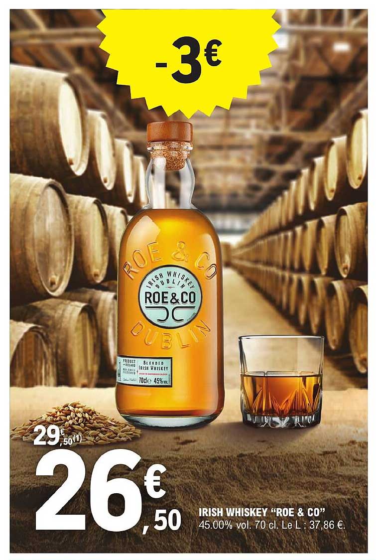 Irish Whiskey "roe & Co"