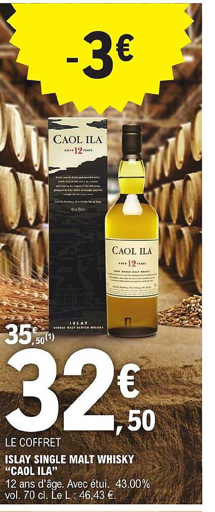 islay single malt whisky "caol ila"