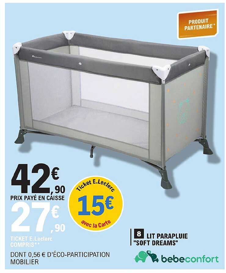 Lit Parapluie "soft Dreams" Bébé Confort