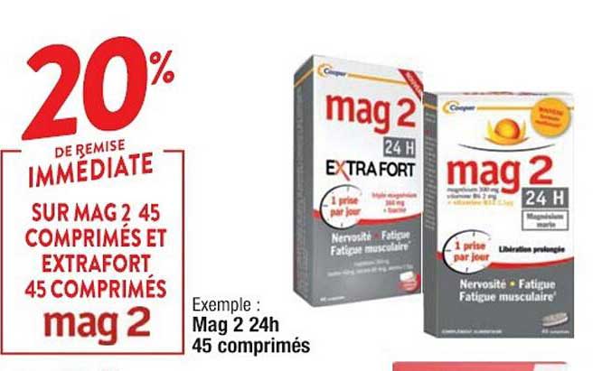 mag 2 24 h 45 comprimés